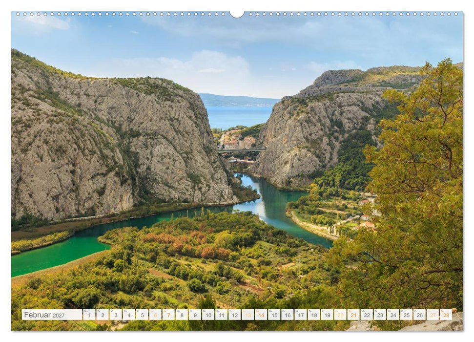 Omiš in Kroatien - Kleine Perle an der Adriaküste (CALVENDO Wandkalender 2027)
