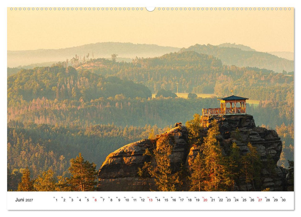 Deutschland - Sächsische und Böhmische Schweiz (CALVENDO Premium Wandkalender 2027)
