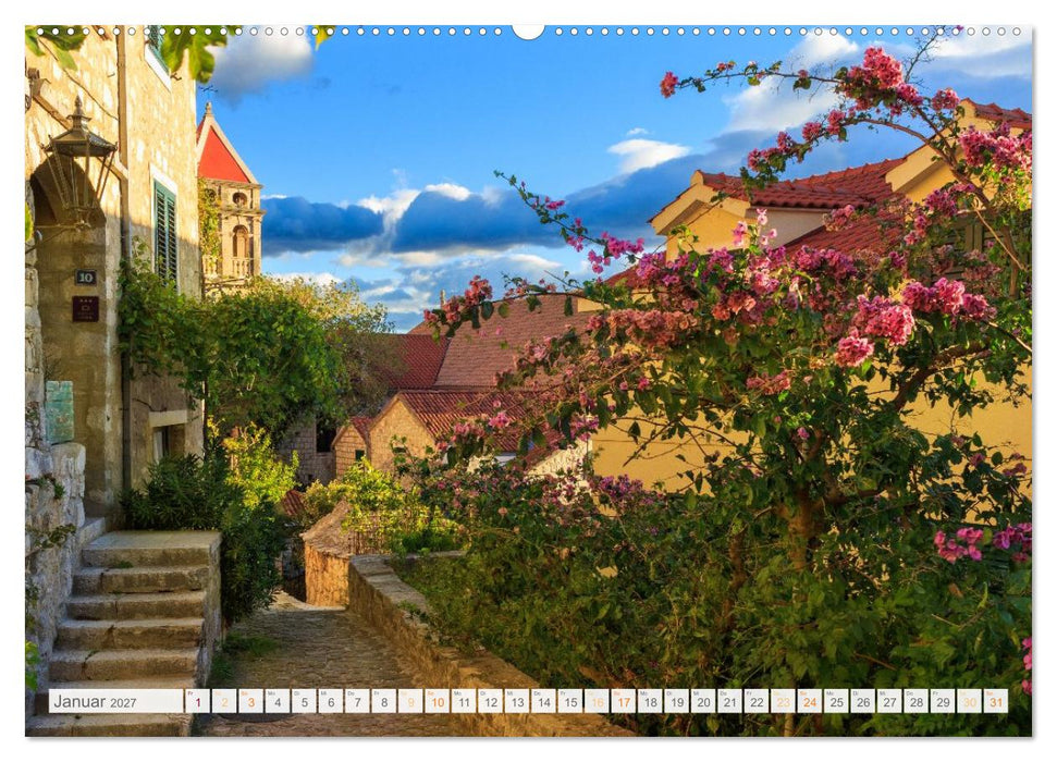 Omiš in Kroatien - Kleine Perle an der Adriaküste (CALVENDO Premium Wandkalender 2027)