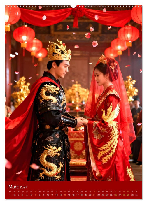 Drache und Phönix (CALVENDO Wandkalender 2027)