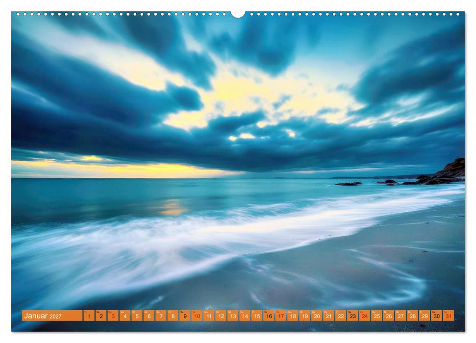 Ostsee in Langzeitbelichtung (CALVENDO Wandkalender 2027)