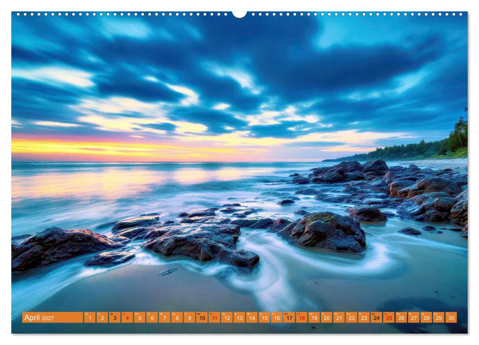 Ostsee in Langzeitbelichtung (CALVENDO Wandkalender 2027)