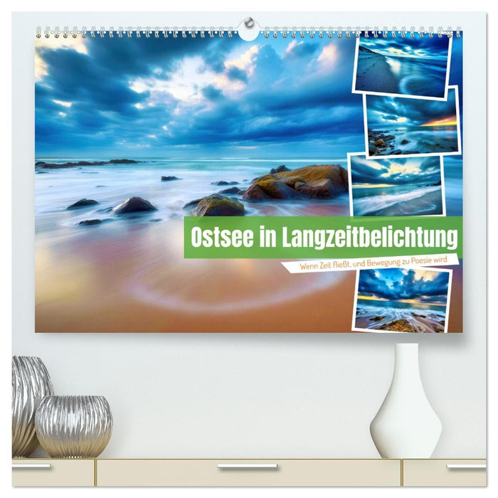 Ostsee in Langzeitbelichtung (CALVENDO Premium Wandkalender 2027)