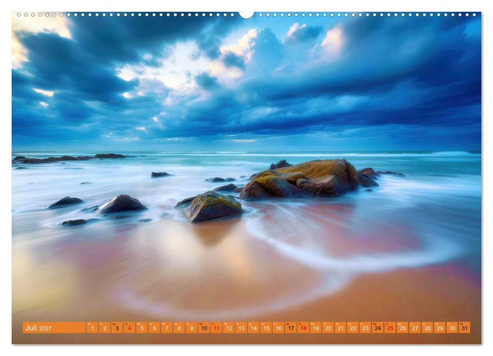 Ostsee in Langzeitbelichtung (CALVENDO Premium Wandkalender 2027)
