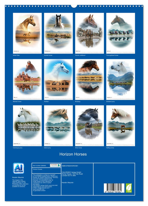 Horizon Horses (CALVENDO Premium-Calendar 2027)