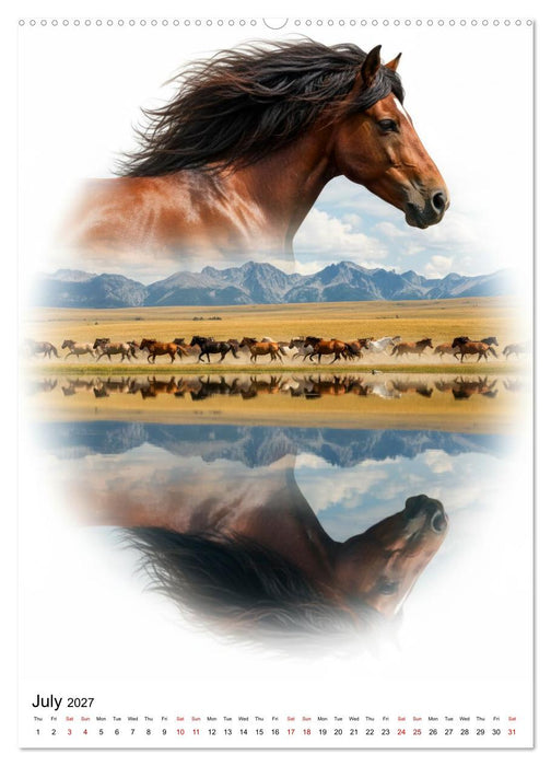 Horizon Horses (CALVENDO Premium-Calendar 2027)