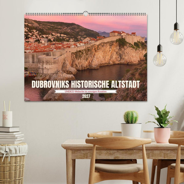 Dubrovnik historische Altstadt - UNESCO‑Welterbe im sonnigen Kroatien (CALVENDO Wandkalender 2027)