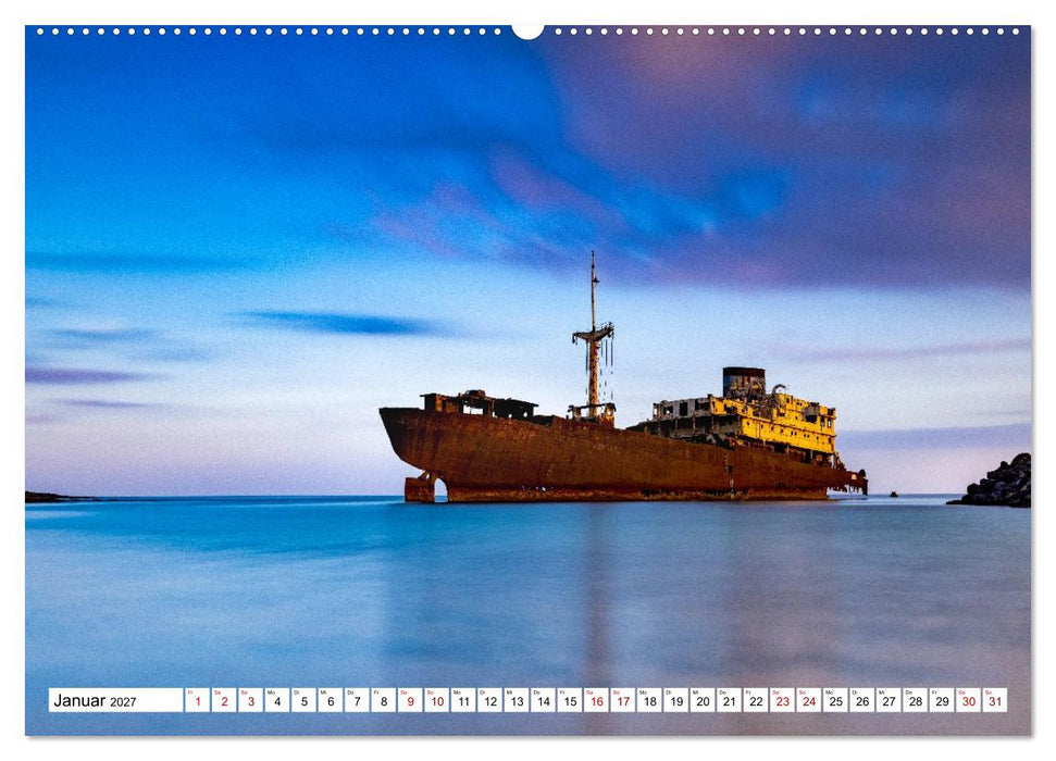 Lanzarote - Zwischen Asche und Atlantik (CALVENDO Wandkalender 2027)