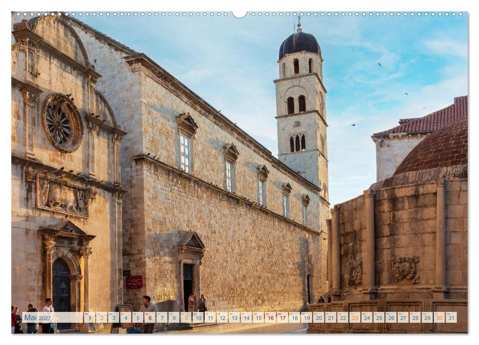 Dubrovnik historische Altstadt - UNESCO‑Welterbe im sonnigen Kroatien (CALVENDO Premium Wandkalender 2027)