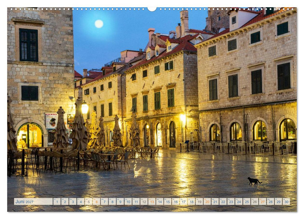 Dubrovnik historische Altstadt - UNESCO‑Welterbe im sonnigen Kroatien (CALVENDO Premium Wandkalender 2027)