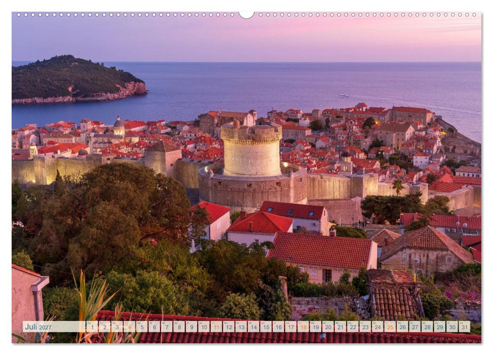Dubrovnik historische Altstadt - UNESCO‑Welterbe im sonnigen Kroatien (CALVENDO Premium Wandkalender 2027)