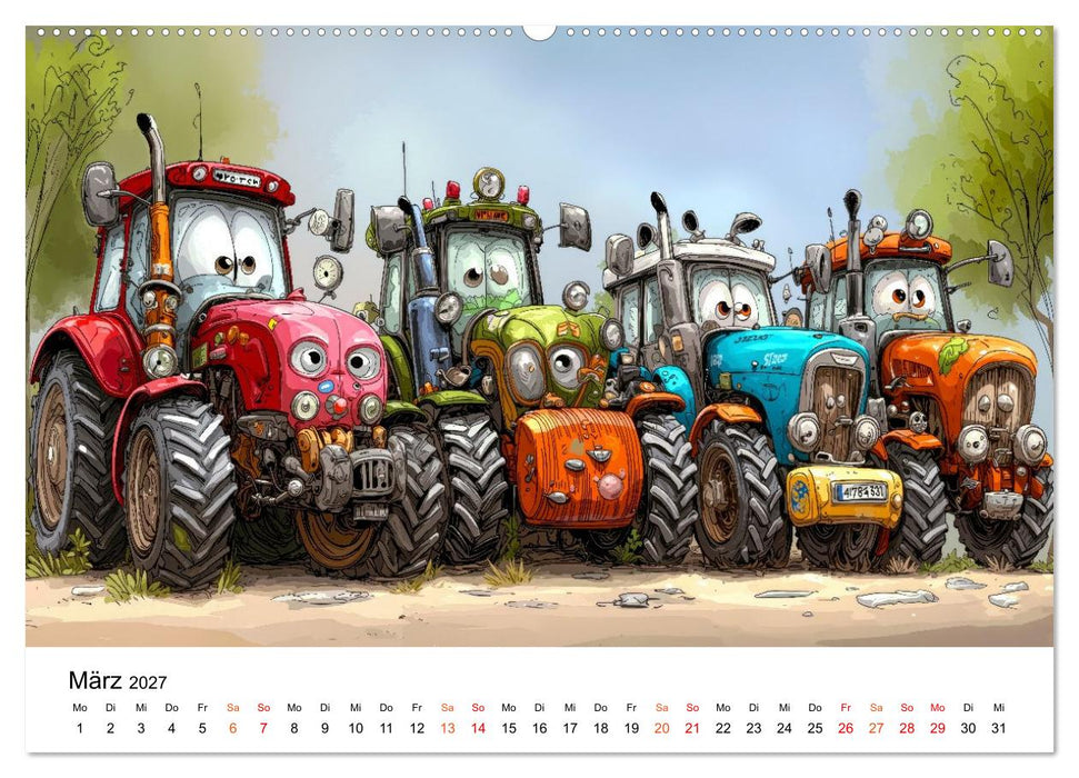 Rost & Roll - Altmetall mit Charakter (CALVENDO Wandkalender 2027)