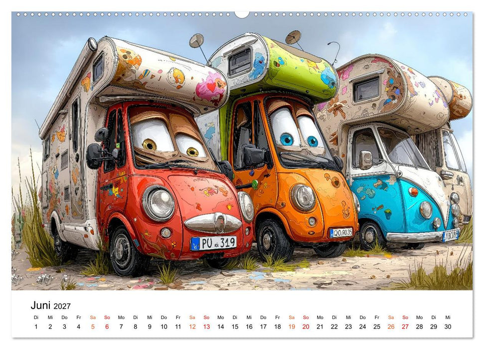 Rost & Roll - Altmetall mit Charakter (CALVENDO Wandkalender 2027)