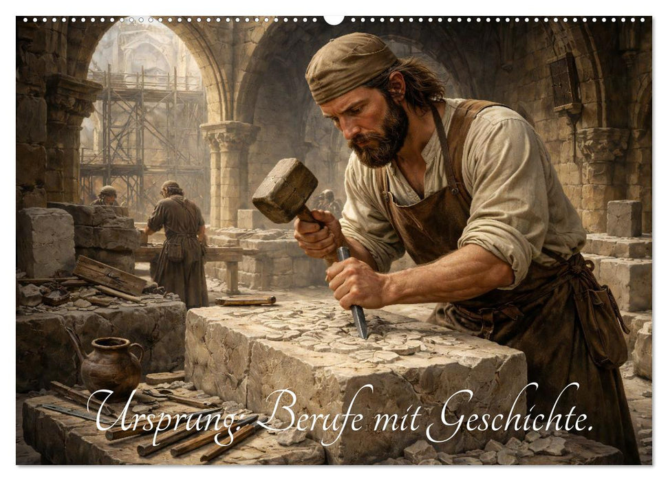 Ursprung: Berufe mit Geschichte. (CALVENDO Wandkalender 2027)