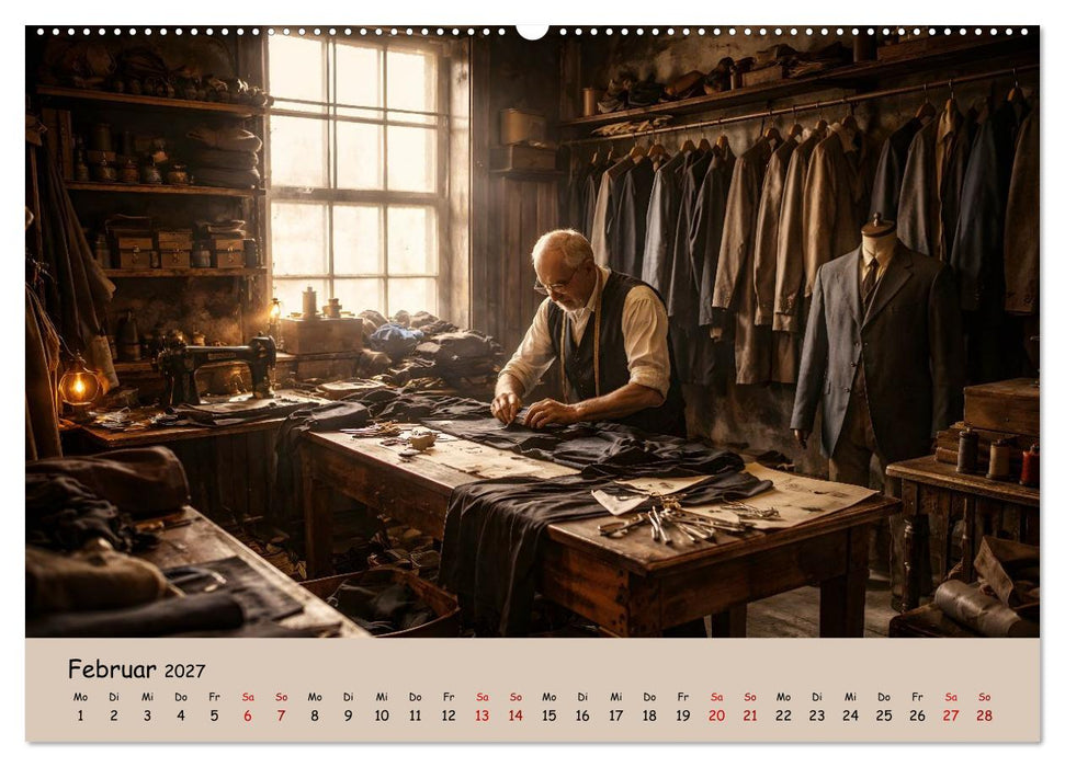 Ursprung: Berufe mit Geschichte. (CALVENDO Wandkalender 2027)