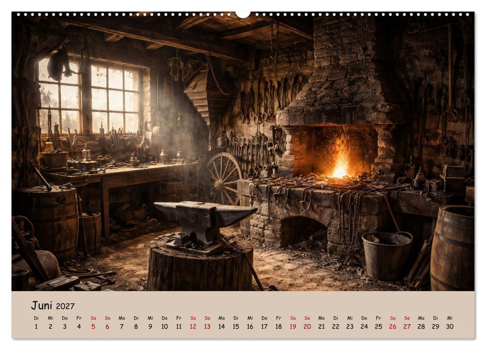 Ursprung: Berufe mit Geschichte. (CALVENDO Wandkalender 2027)