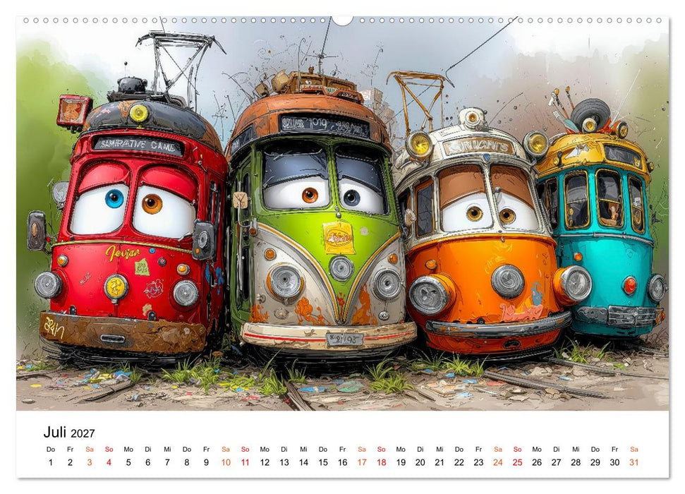 Rost & Roll - Altmetall mit Charakter (CALVENDO Premium Wandkalender 2027)