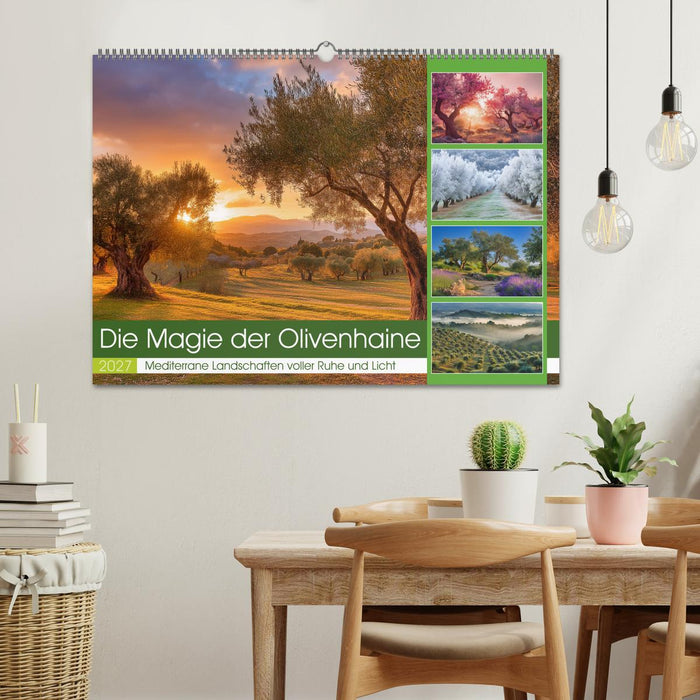 Die Magie der Olivenhaine (CALVENDO Wandkalender 2027)