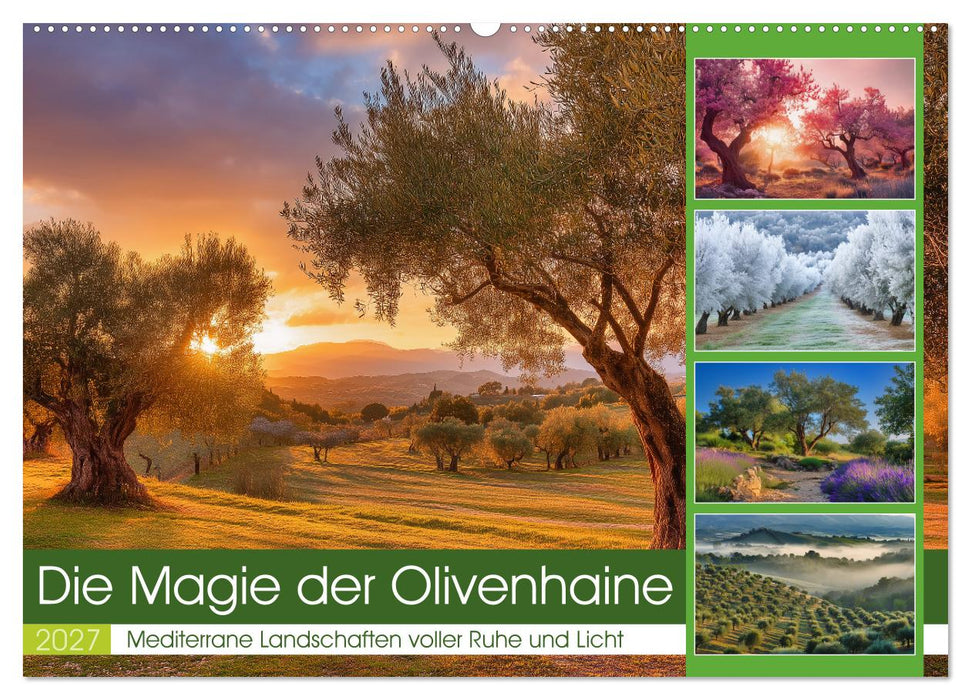 Die Magie der Olivenhaine (CALVENDO Wandkalender 2027)