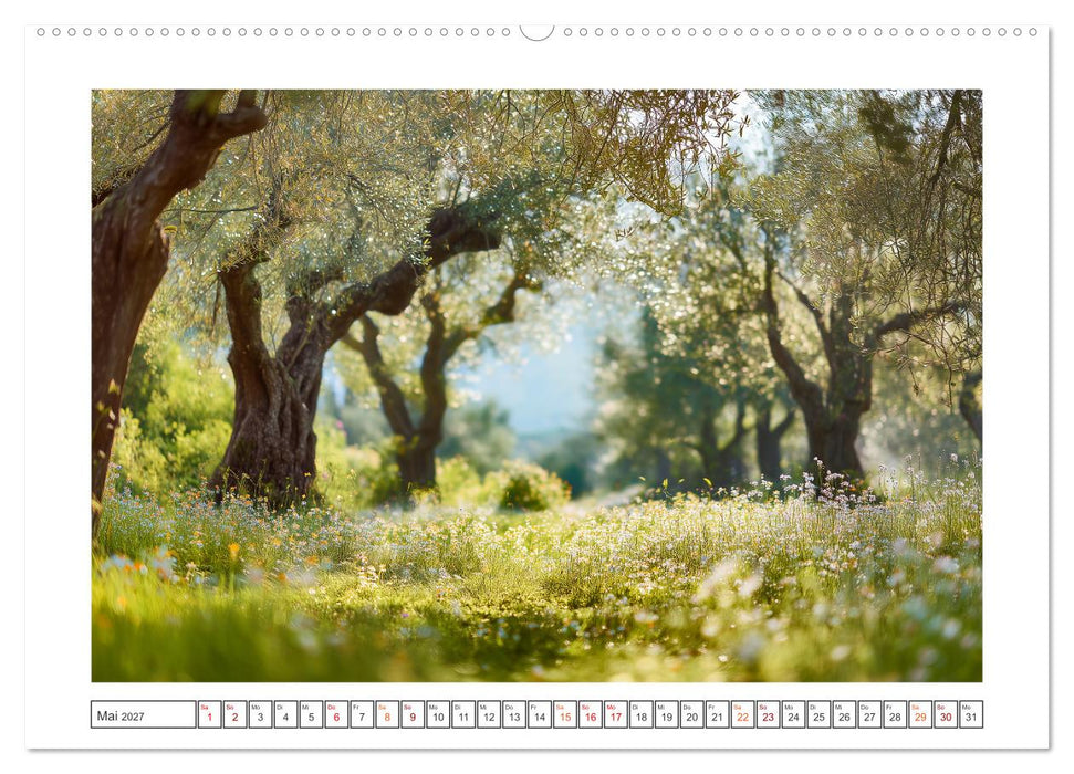 Die Magie der Olivenhaine (CALVENDO Wandkalender 2027)