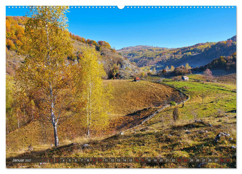 Fundatura Ponorului - Auf dem Via Transilvanica durch die Karpaten (CALVENDO Wandkalender 2027)