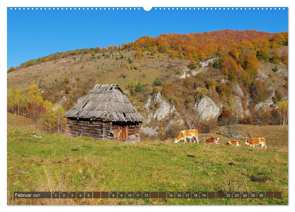 Fundatura Ponorului - Auf dem Via Transilvanica durch die Karpaten (CALVENDO Wandkalender 2027)