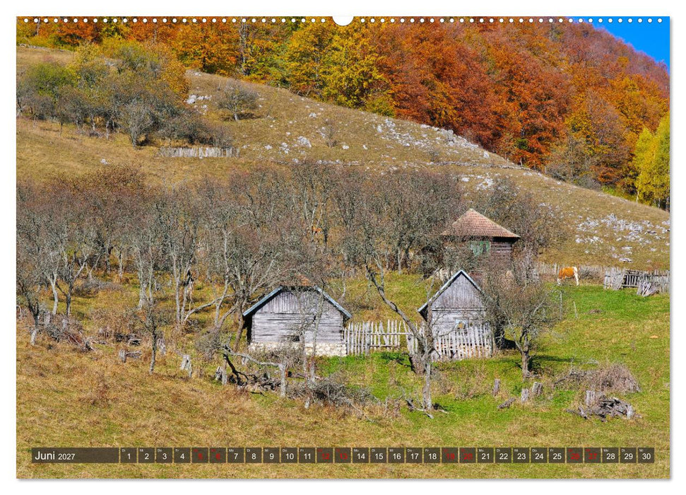 Fundatura Ponorului - Auf dem Via Transilvanica durch die Karpaten (CALVENDO Wandkalender 2027)