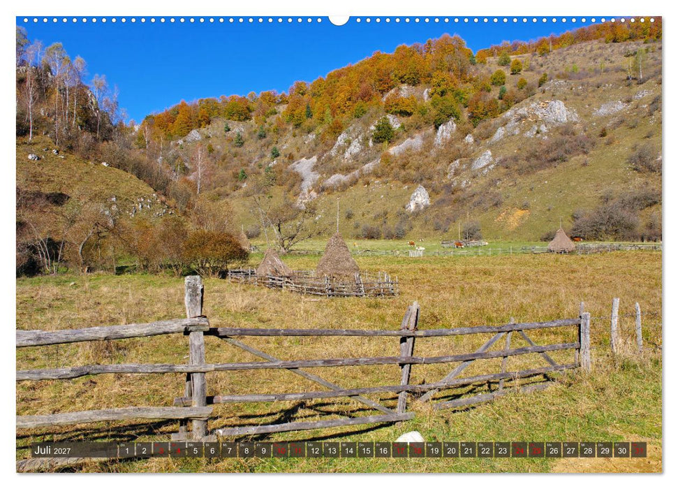 Fundatura Ponorului - Auf dem Via Transilvanica durch die Karpaten (CALVENDO Premium Wandkalender 2027)