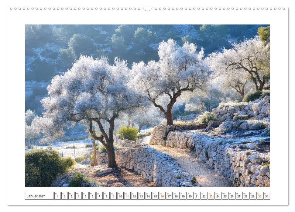 Die Magie der Olivenhaine (CALVENDO Premium Wandkalender 2027)
