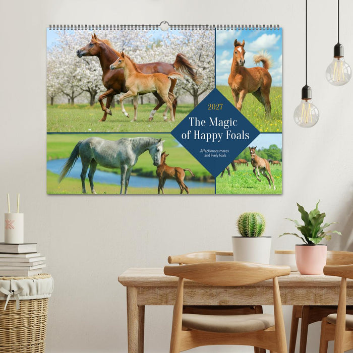 The Magic of Happy Foals (CALVENDO Monthly Calendar 2027)