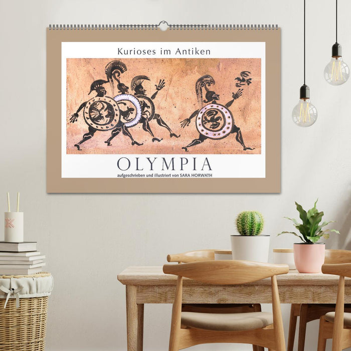 Kurioses im Antiken Olympia (CALVENDO Wandkalender 2027)