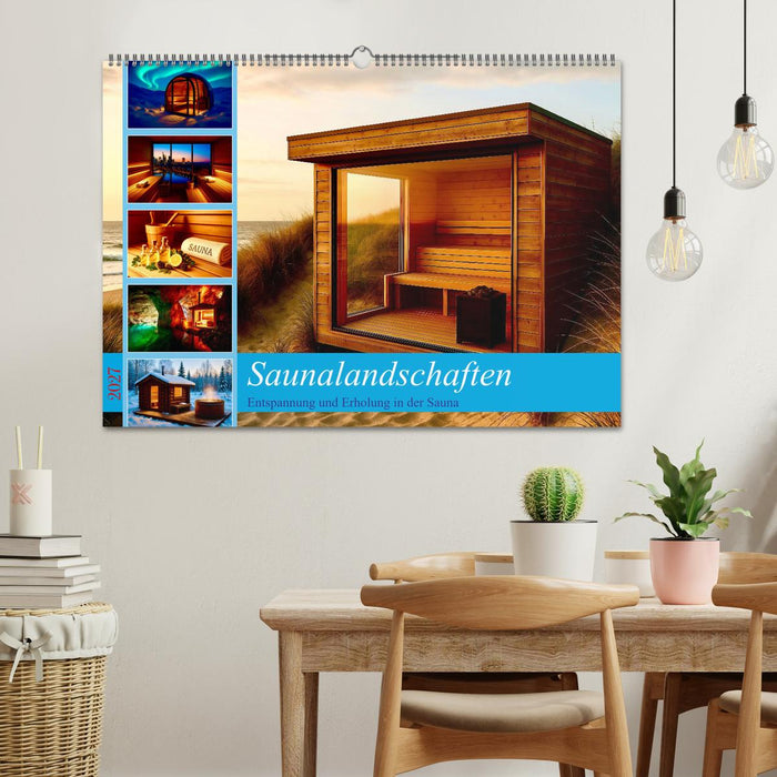 Saunalandschaften (CALVENDO Wandkalender 2027)