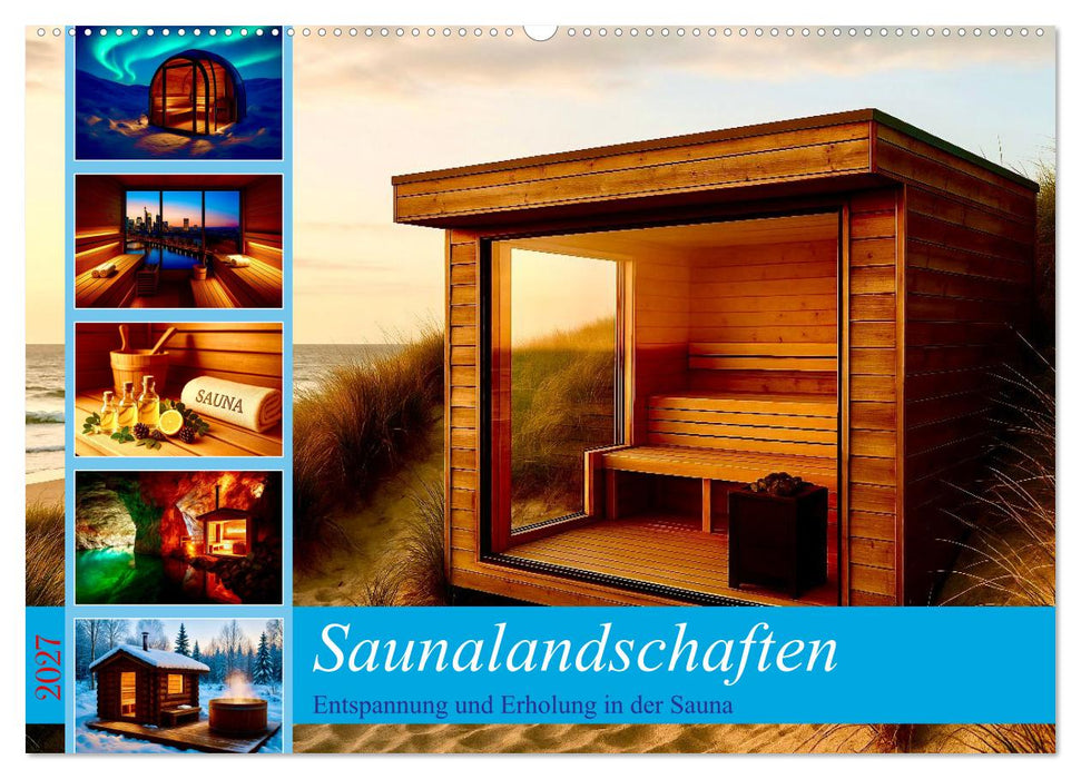 Saunalandschaften (CALVENDO Wandkalender 2027)