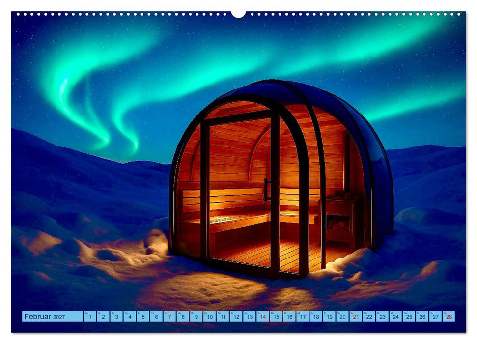 Saunalandschaften (CALVENDO Wandkalender 2027)