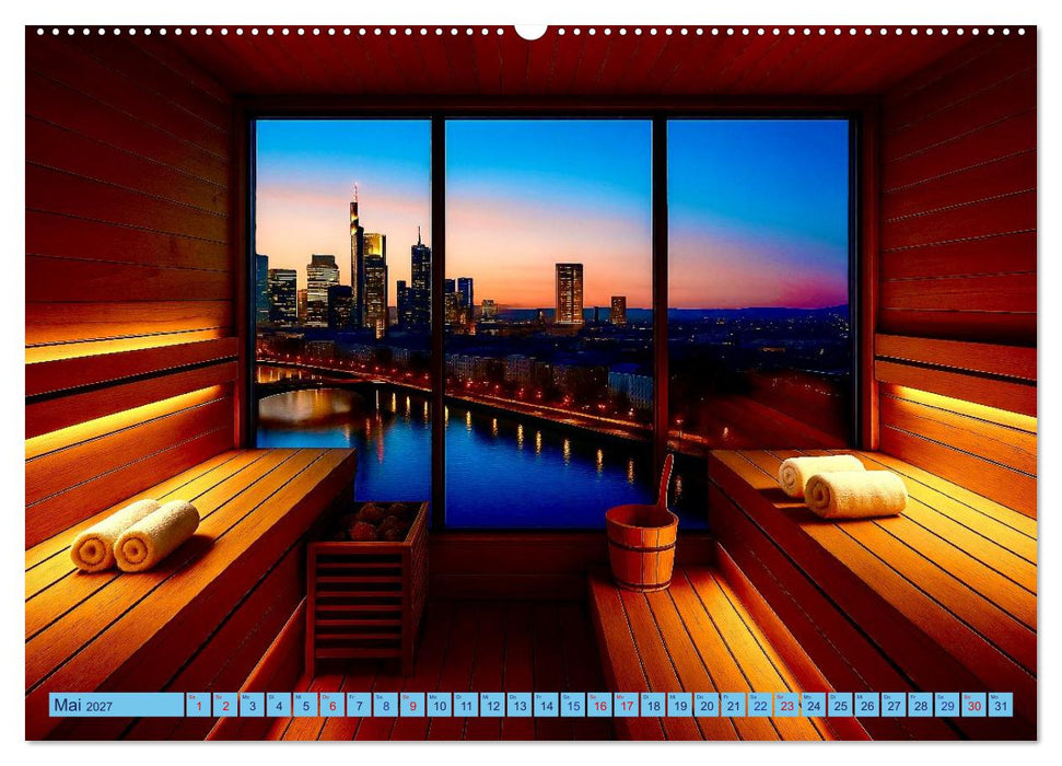 Saunalandschaften (CALVENDO Wandkalender 2027)