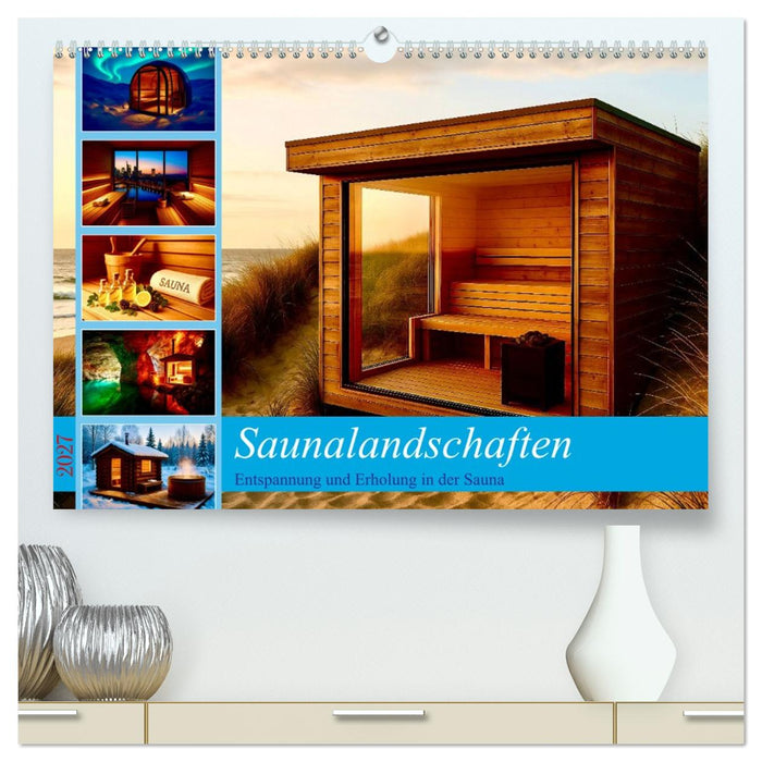 Saunalandschaften (CALVENDO Premium Wandkalender 2027)