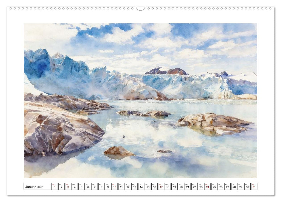 Naturschönheiten nördlich des Polarkreises (CALVENDO Wandkalender 2027)