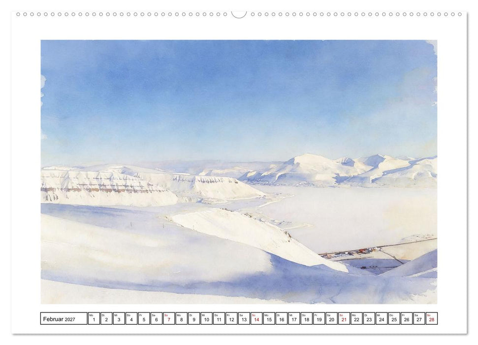 Naturschönheiten nördlich des Polarkreises (CALVENDO Wandkalender 2027)