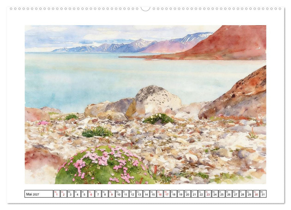 Naturschönheiten nördlich des Polarkreises (CALVENDO Wandkalender 2027)