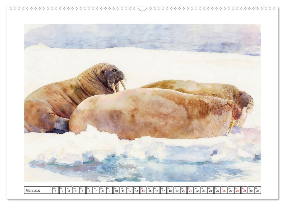 Naturschönheiten nördlich des Polarkreises (CALVENDO Premium Wandkalender 2027)