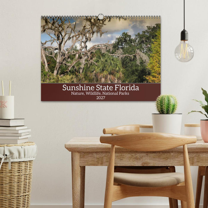 Sunshine State Florida Nature, Wildlife, National Parks (CALVENDO Monthly Calendar 2027)