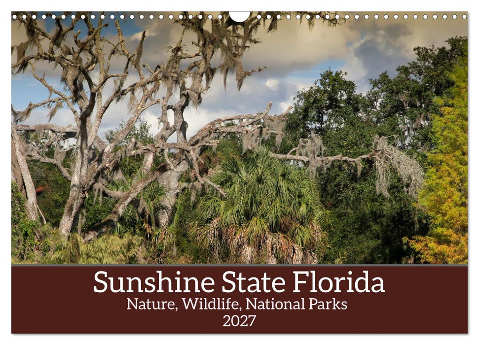 Sunshine State Florida Nature, Wildlife, National Parks (CALVENDO Monthly Calendar 2027)