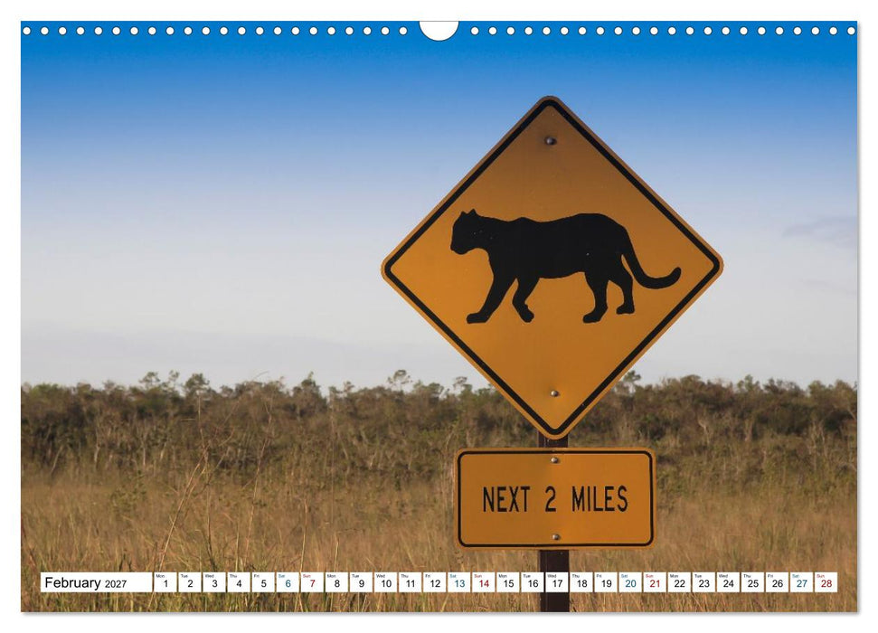 Sunshine State Florida Nature, Wildlife, National Parks (CALVENDO Monthly Calendar 2027)