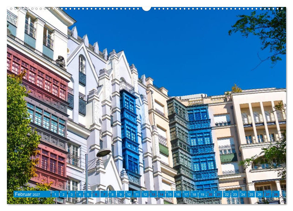 Buntes Bilbao (CALVENDO Premium Wandkalender 2027)