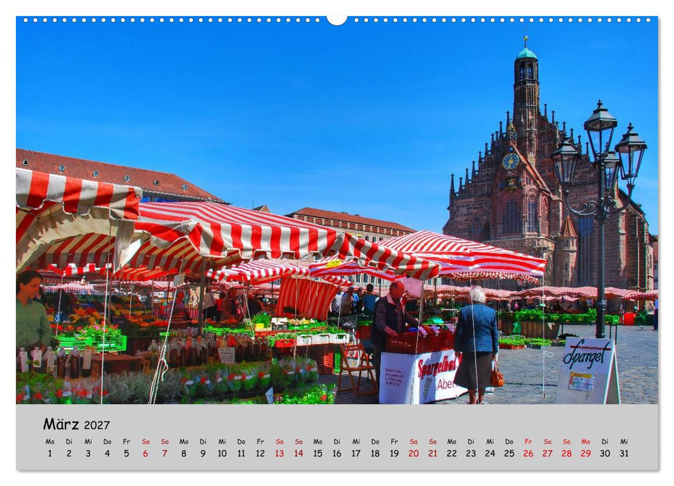 Nürnberg. Du bist so schön (CALVENDO Wandkalender 2027)