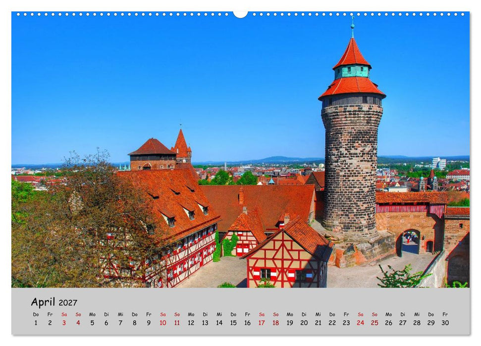 Nürnberg. Du bist so schön (CALVENDO Wandkalender 2027)