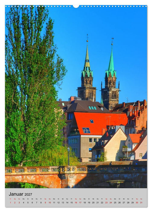 NÜRNBERG. Du bist so schön (CALVENDO Premium Wandkalender 2027)