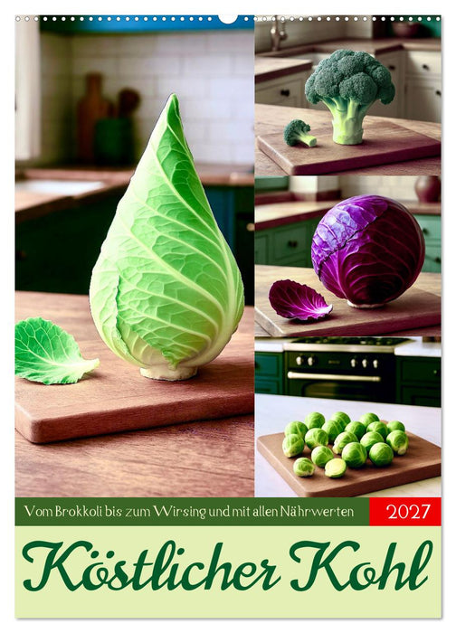 Köstlicher Kohl (CALVENDO Wandkalender 2027)