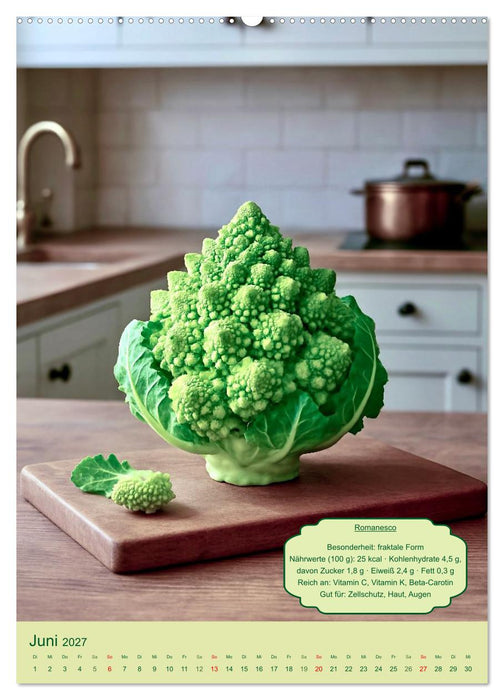 Köstlicher Kohl (CALVENDO Wandkalender 2027)