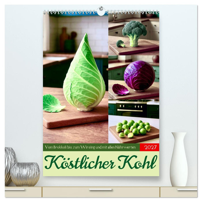 Köstlicher Kohl (CALVENDO Premium Wandkalender 2027)